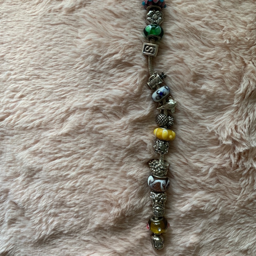 Faux pandora bracelet